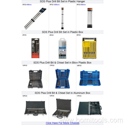 Carbide Cross Cutters SDS Plus Hammer Drill Bit